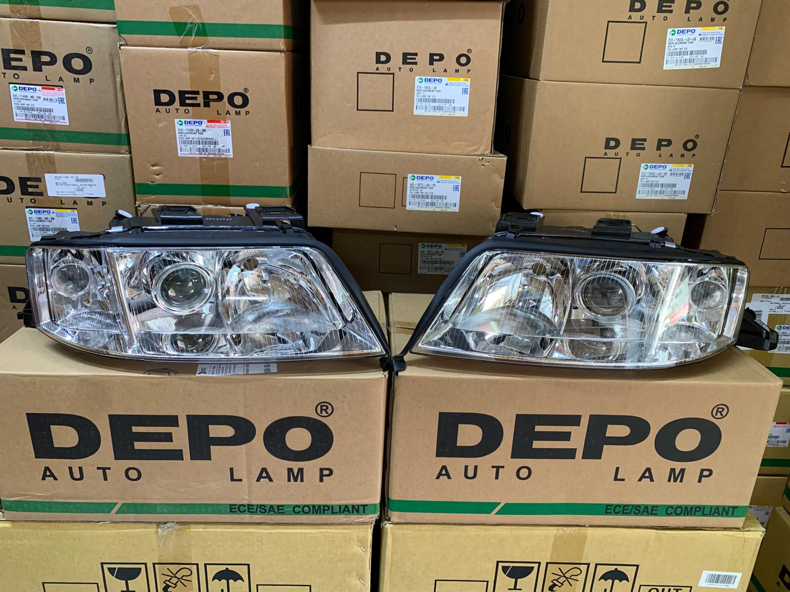 AUDI A6 C5 KASA 1997-2001 ARASI DEPO SAĞ VE SOL FAR TAKIM 4B0941029N / 4B0941030N