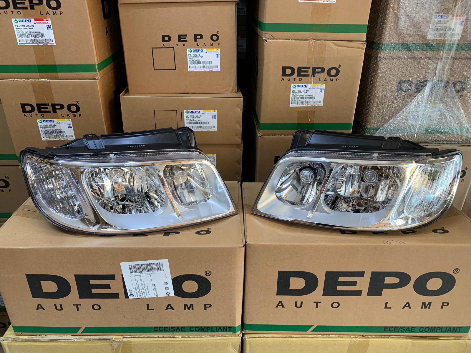 HYUNDAI MATRIX 2006-2008 ARASI DEPO MARKA SAĞ VE SOL FAR TAKIM 92110-17630 / 92120-17630