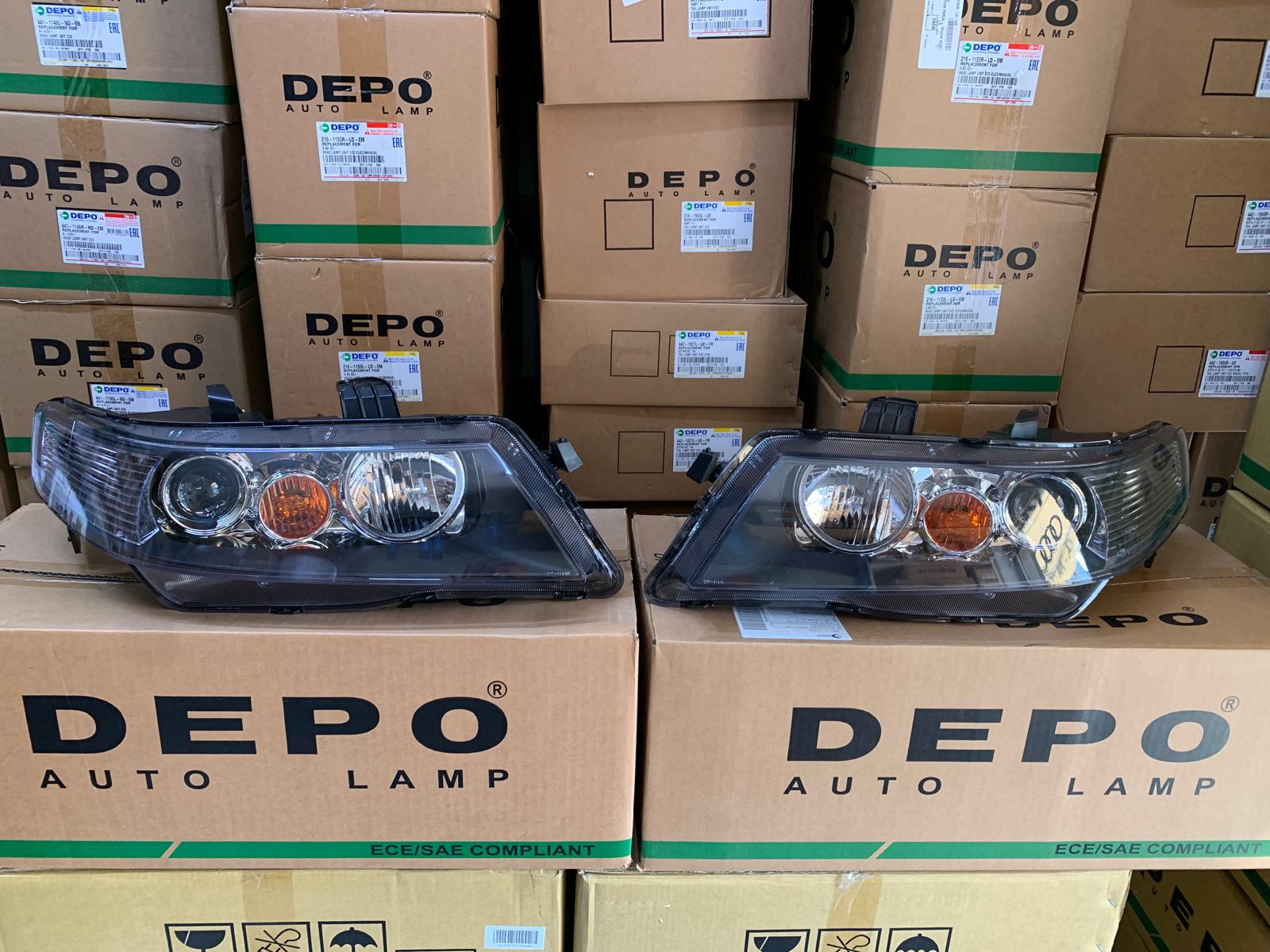 HONDA ACCORD 2003-2005 ARASI DEPO SAĞ VE SOL FAR TAKIM 33151-SEA-G01 / 33101-SEA-G01