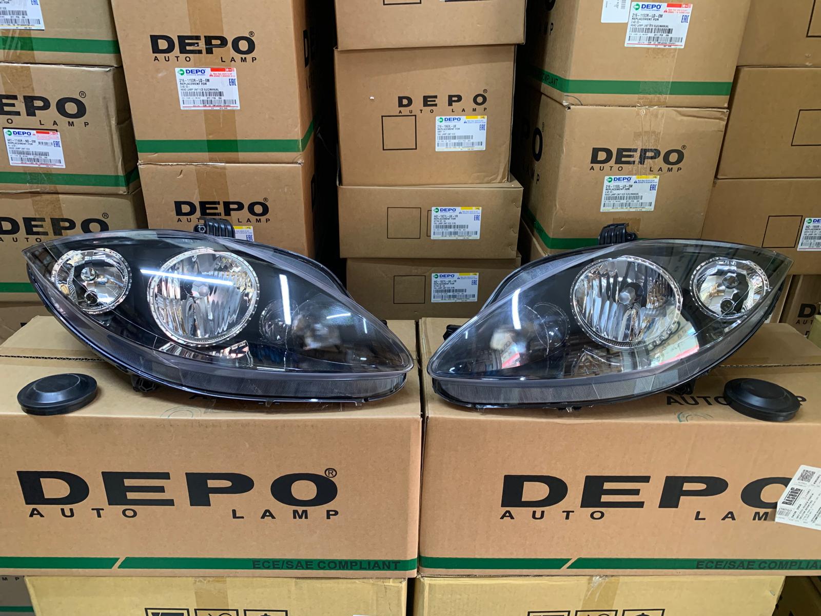 SEAT LEON / ALTEA / TOLEDO MAKYAJSIZ 06-09 DEPO SAĞ VE SOL FAR TAKIM 5P1941005E / 5P1941006E