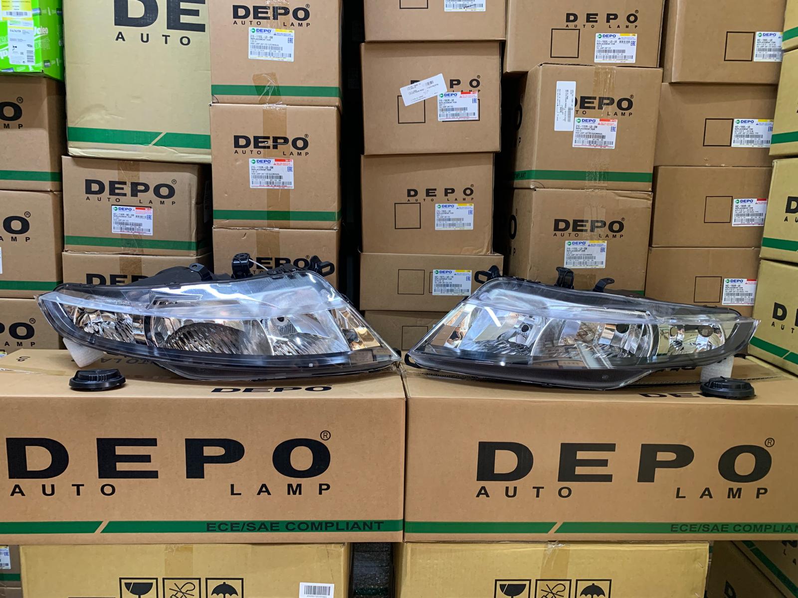 HONDA CİVİC HB 2006-2011 ARASI DEPO SAĞ VE SOL FAR TAKIM 33151-SMG-G01 / 33101-SMG-G01