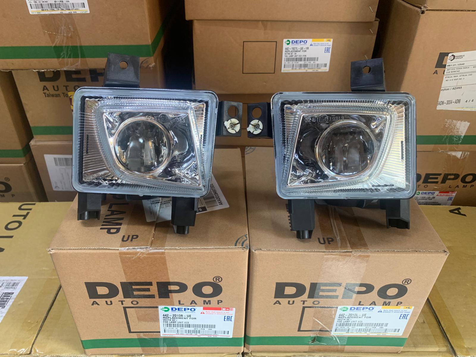 OPEL VECTRA C 2002-2005 ARASI DEPO SAĞ VE SOL SİS FARI TAKIM KARE 6710025 / 6710026
