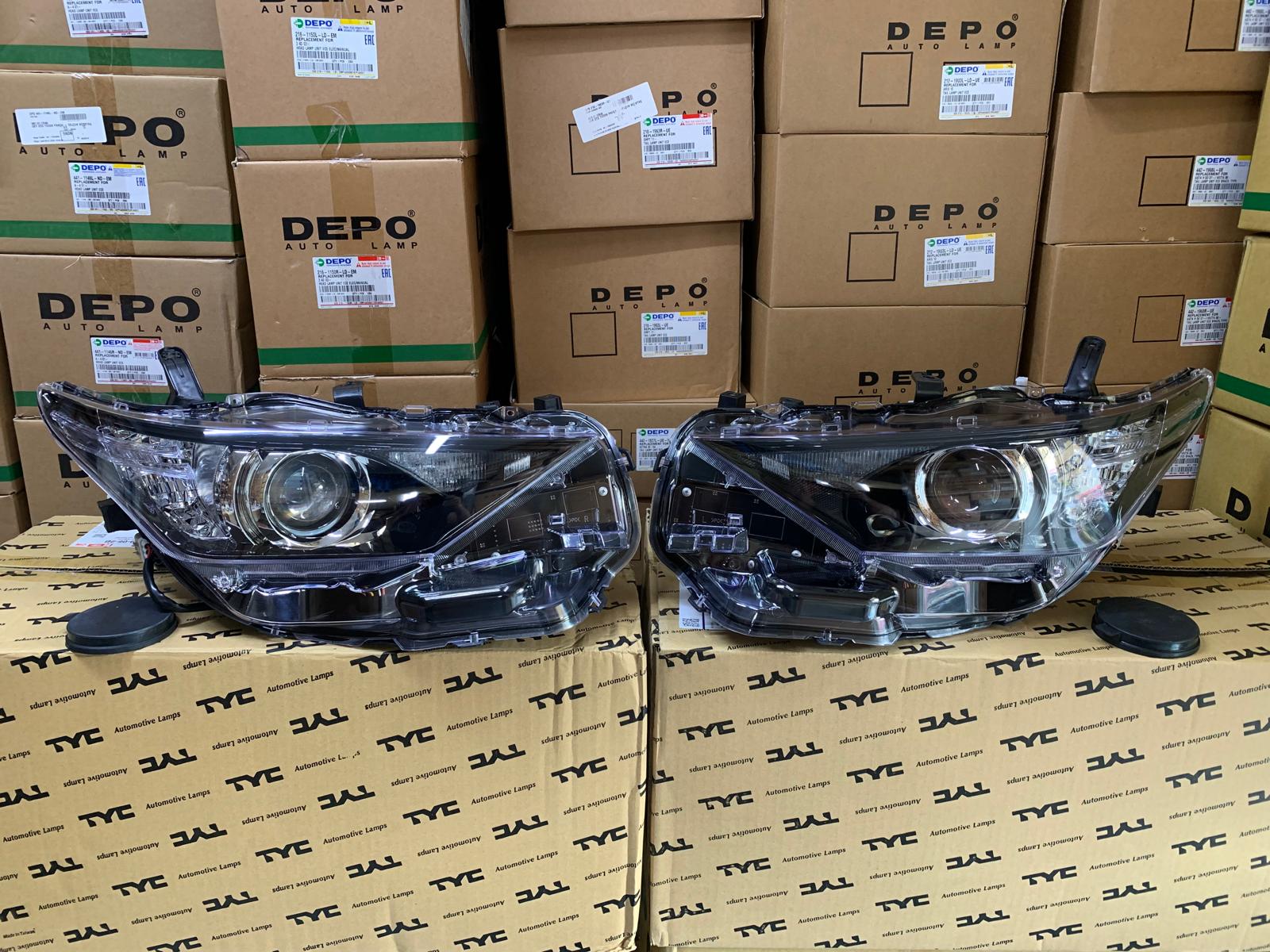 TOYOTA AURİS 2015-2018 ARASI TYC MARKA LEDLİ SAĞ VE SOL FAR TAKIM 81130-02K30 / 81170-02K30