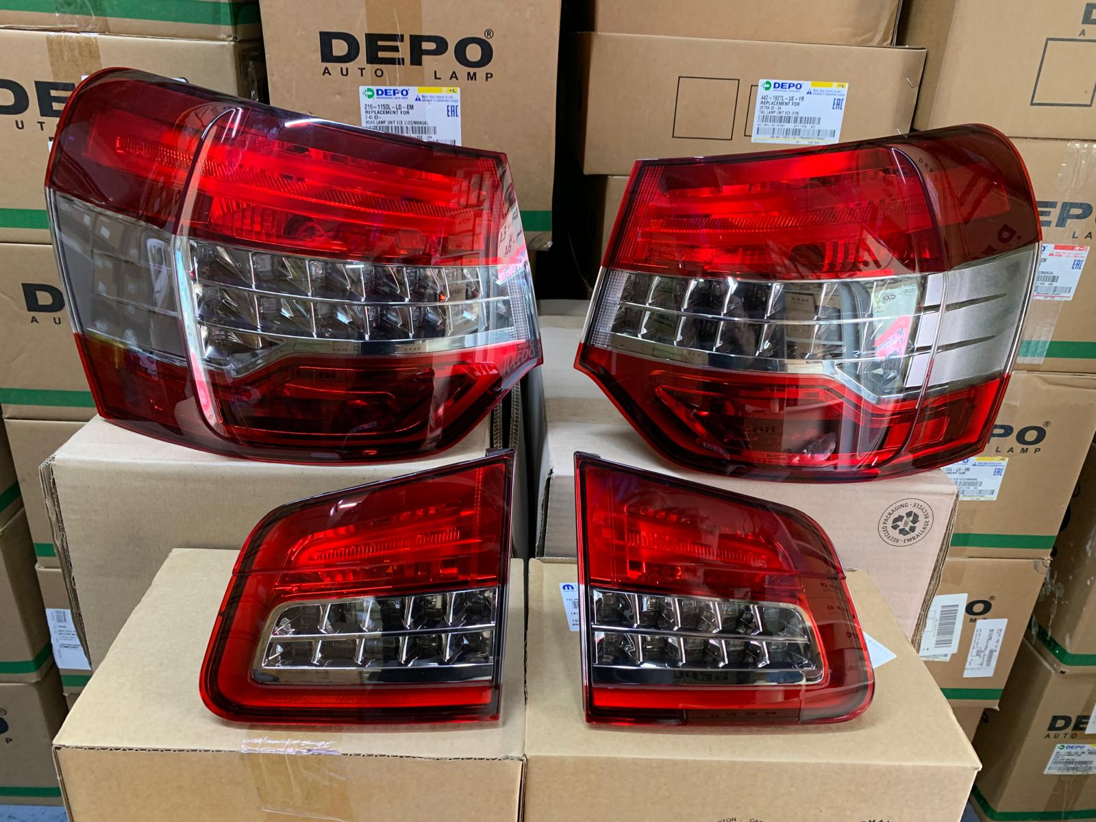 CITROEN C5 2008-2012 ARASI PSA ORJİNAL ARKA STOP LAMBASI 4'LÜ SET TAKIM 6350LS / 6351LS / 6350LT / 6351LT