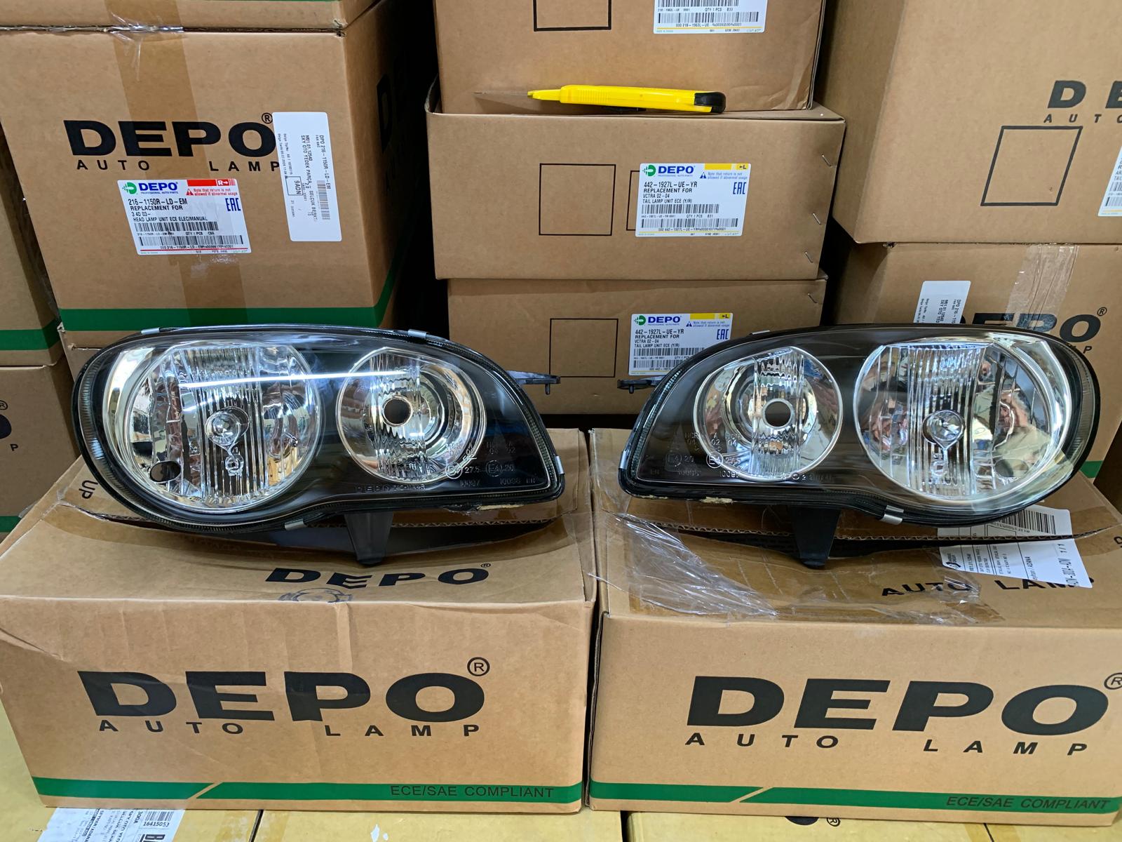 TOYOTA COROLLA 2000-2002 ARASI DEPO SAĞ VE SOL FAR TAKIM 81150-1E410 / 81110-1E530