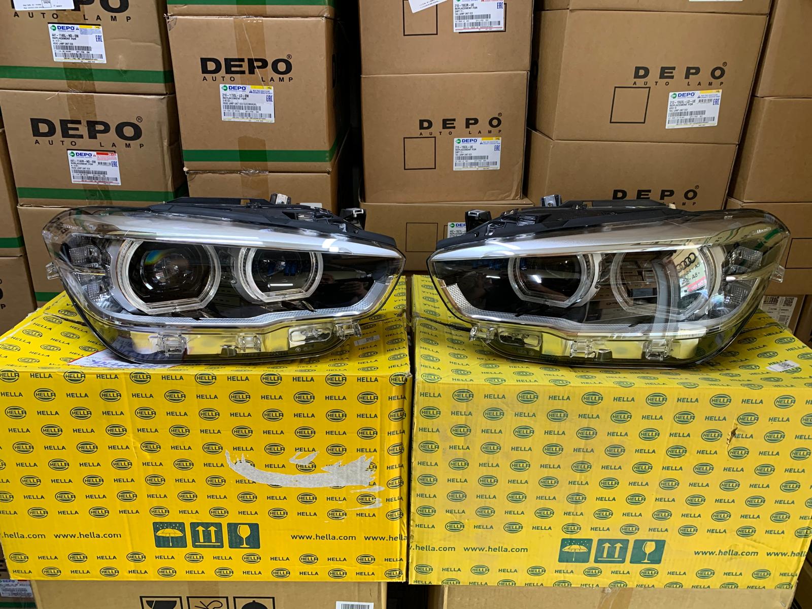 BMW 1 SERİSİ F20 LCİ 2015-2019 ARASI HELLA LEDLİ XENON SAĞ VE SOL FAR TAKIM 63117414141 / 63117414142