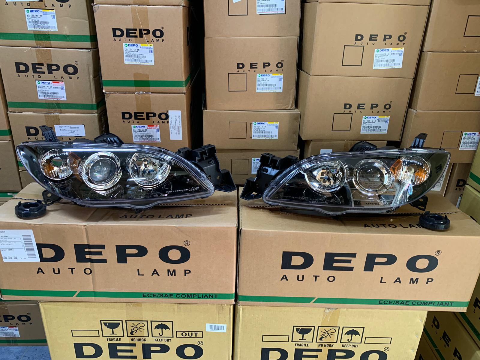 MAZDA 3 SEDAN 2003-2008 ARASI DEPO SAĞ VE SOL FAR TAKIM BN8V-51-0L0C / BN8V-51-0K0C