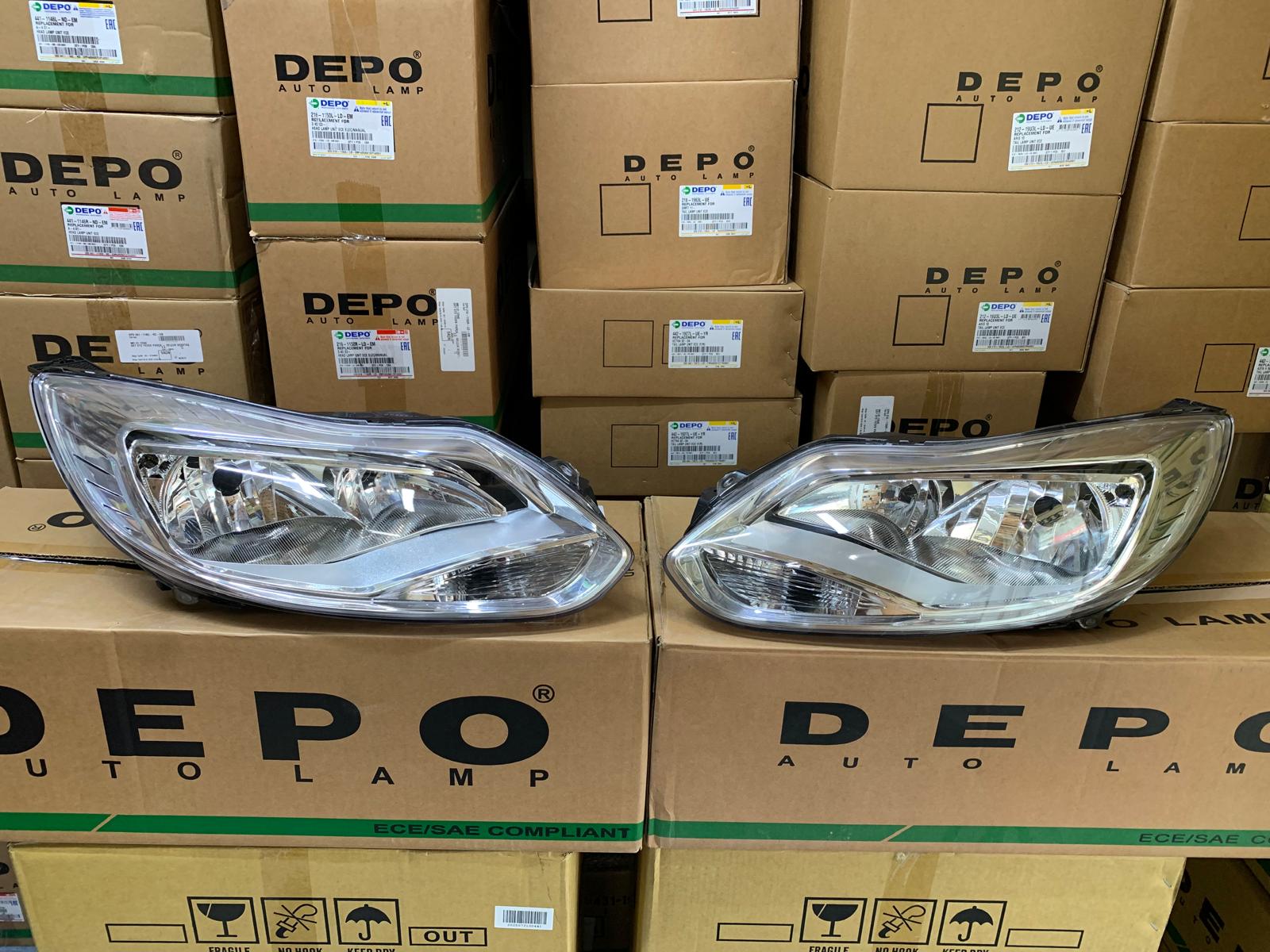 FORD FOCUS 2011-2015 ARASI DEPO SAĞ VE SOL FAR TAKIM BEYAZ BM51-13W029-NB / BM51-13W030-NB