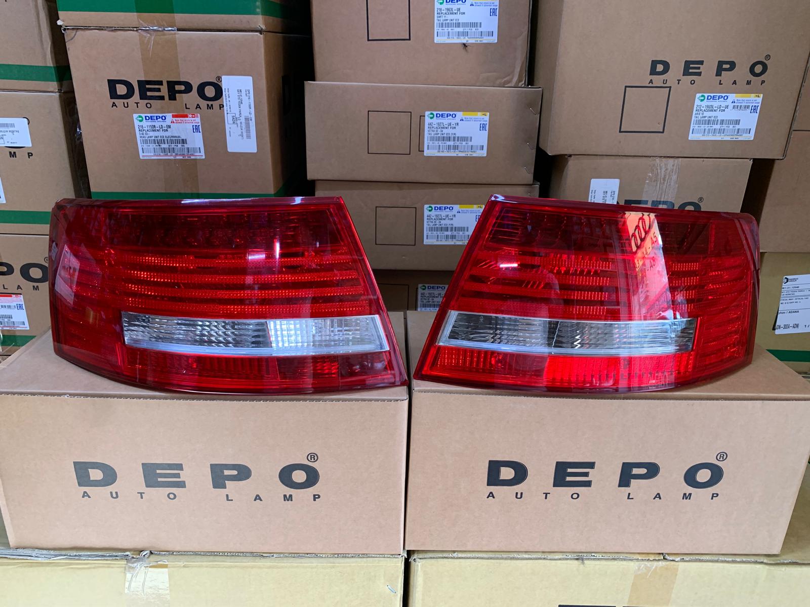 AUDI A6 C6 2005-2008 ARASI DEPO SAĞ VE SOL LEDLİ STOP LAMBASI TAKIM 4F5945095N / 4F5945096N