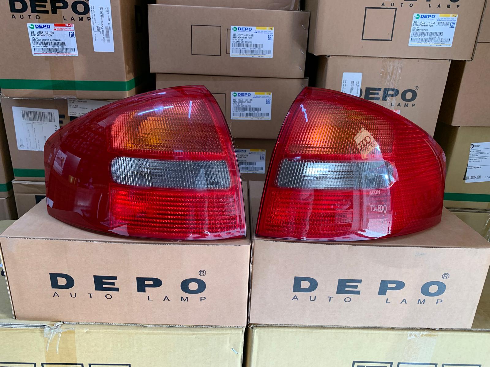 AUDI A6 C5 1997-2001 ARASI DEPO SAĞ VE SOL STOP LAMBASI TAKIM FÜME 4B5945095 / 4B5945096