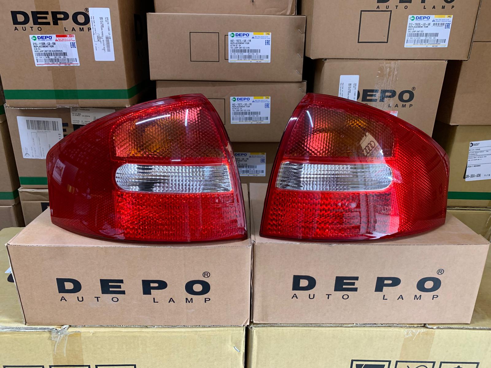 AUDI A6 C5 2001-2004 ARASI DEPO SAĞ VE SOL STOP LAMBASI TAKIM BEYAZ 4B5945095B / 4B5945096B