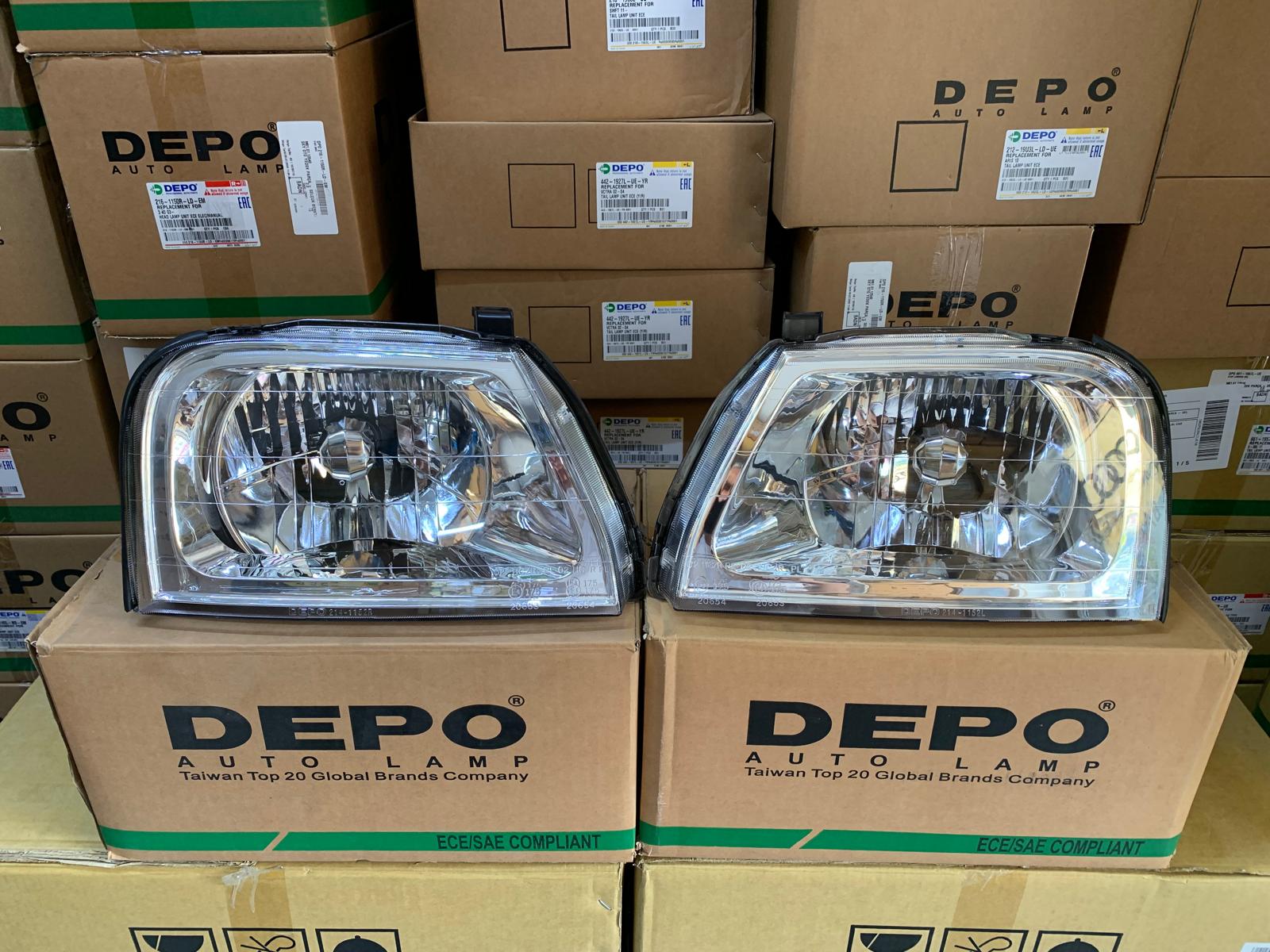 MİTSUBİSHİ L200 1999-2005 ARASI DEPO SAĞ VE SOL FAR TAKIM MR439533 / MR439534