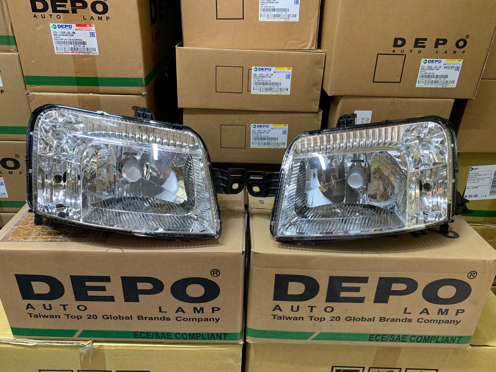 FIAT PANDA 2009-2012 ARASI DEPO MARKA SAĞ VE SOL FAR TAKIM 51867675 / 51867677