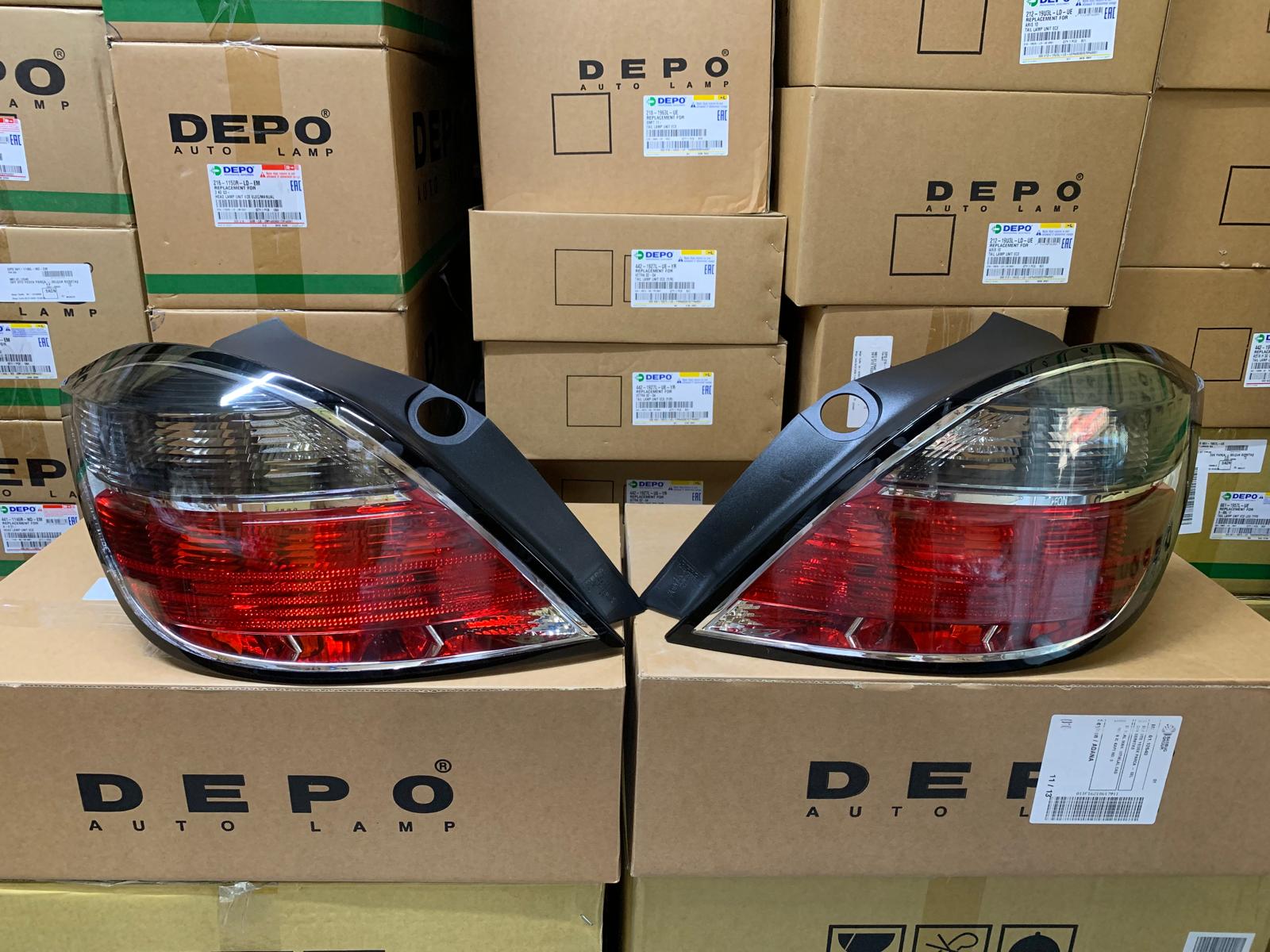 OPEL ASTRA H HB 5 KAPI 2008-2012 ARASI DEPO SAĞ VE SOL STOP LAMBASI TAKIM FÜME 1222434 / 1222435