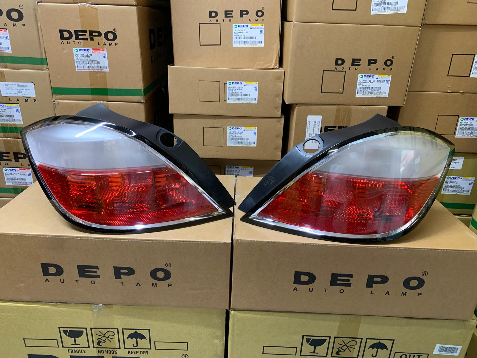 OPEL ASTRA H HB 2004-2007 ARASI DEPO SAĞ VE SOL STOP LAMBASI TAKIM 1222353 / 1222354