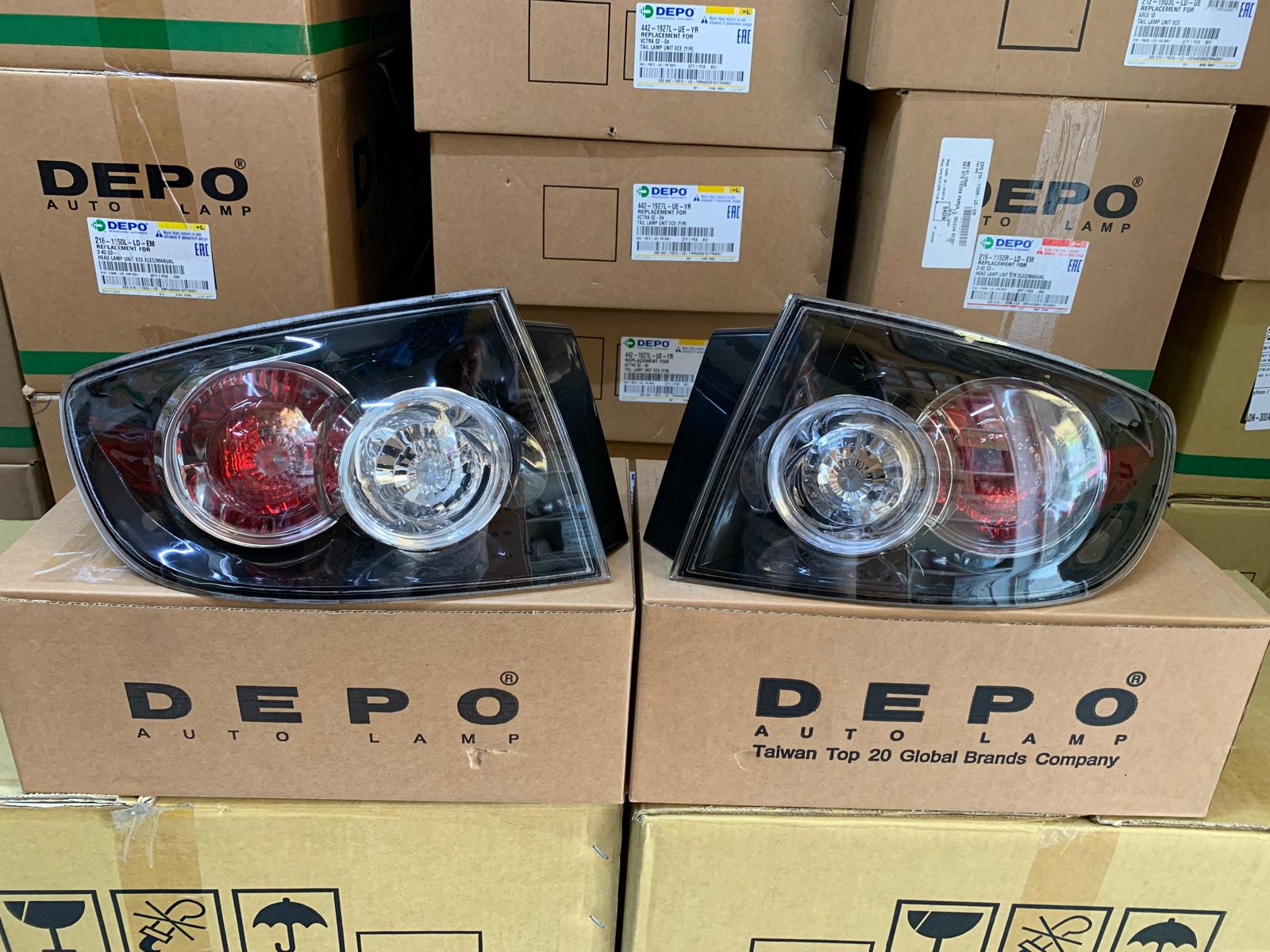 MAZDA 3 SEDAN 2006-2008 ARASI DEPO SAĞ VE SOL DIŞ STOP LAMBASI BR5H-51-160C / BR5H-51-150C