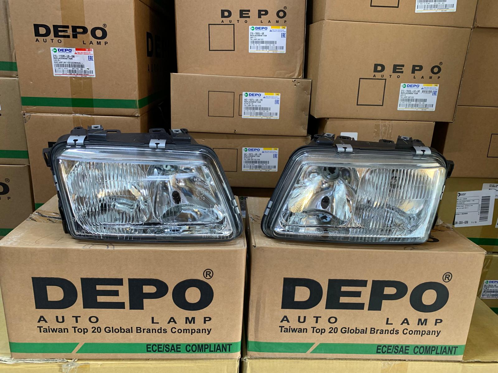 AUDI A3 1996-2000 ARASI DEPO MARKA SAĞ VE SOL FAR TAKIM 8L0941029 / 8L0941030