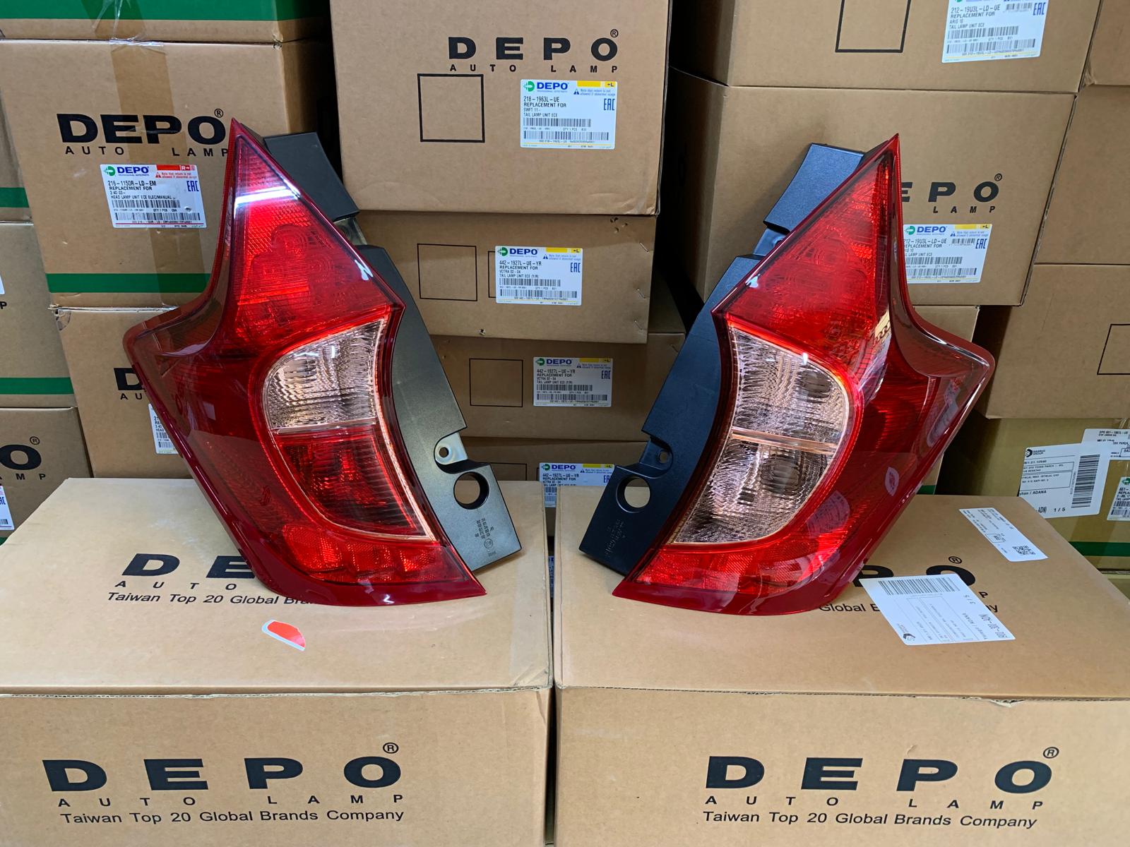 NISSAN NOTE 2013-2016 ARASI DEPO LEDLİ SAĞ VE SOL STOP LAMBASI TAKIM 26555-3VV0A / 26550-3VA0A