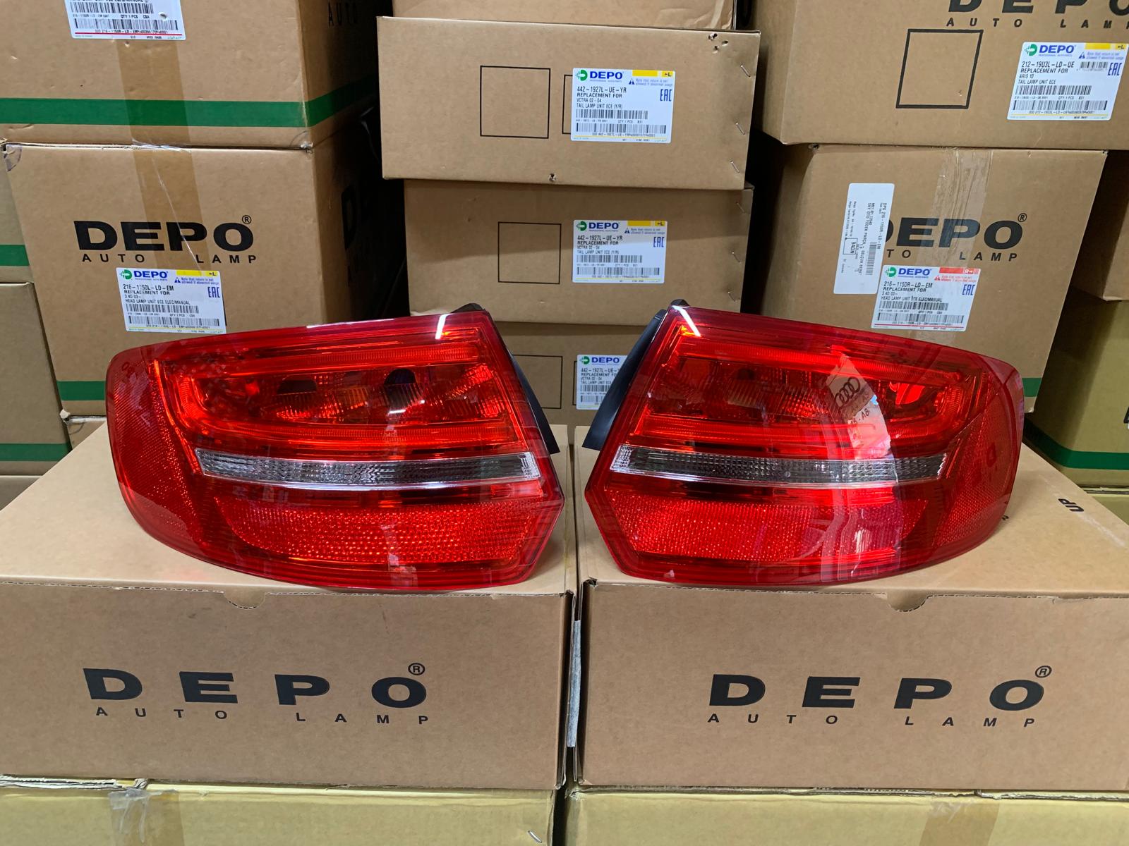AUDI A3 HB 2009-2013 ARASI DEPO LEDLİ SAĞ VE SOL DIŞ STOP LAMBASI 8P4945095E / 8P4945096E