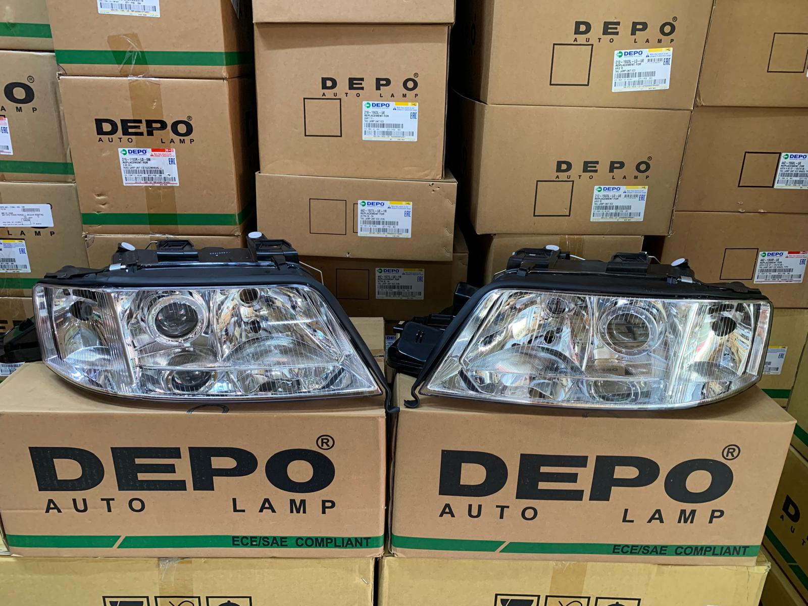 AUDI A6 C5 KASA 1997-1999 ARASI DEPO SAĞ VE SOL FAR TAKIM 4B0941029K / 4B0941030K
