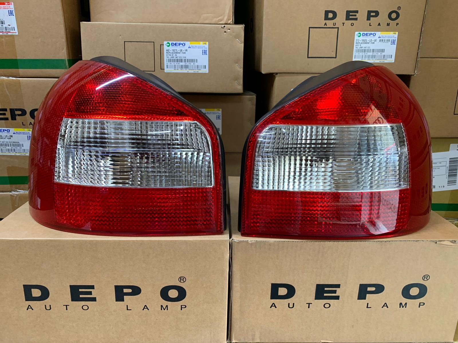 AUDI A3 HB MAKYAJLI 2001-2003 ARASI DEPO SAĞ VE SOL STOP LAMBASI TAKIM 8L0945095B / 8L0945096B