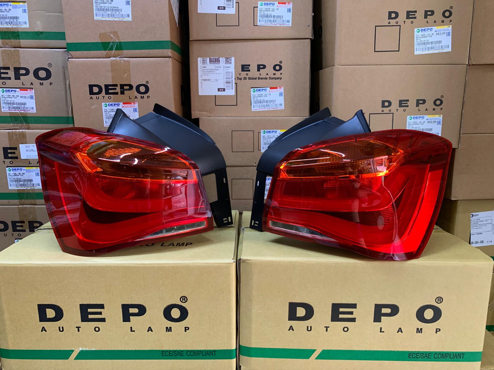BMW 1 SERİSİ F20 LCİ / F21 LCİ 2015-2018 ARASI DEPO LEDLİ SAĞ VE SOL DIŞ STOP LAMBASI 63217359017 / 63217359018