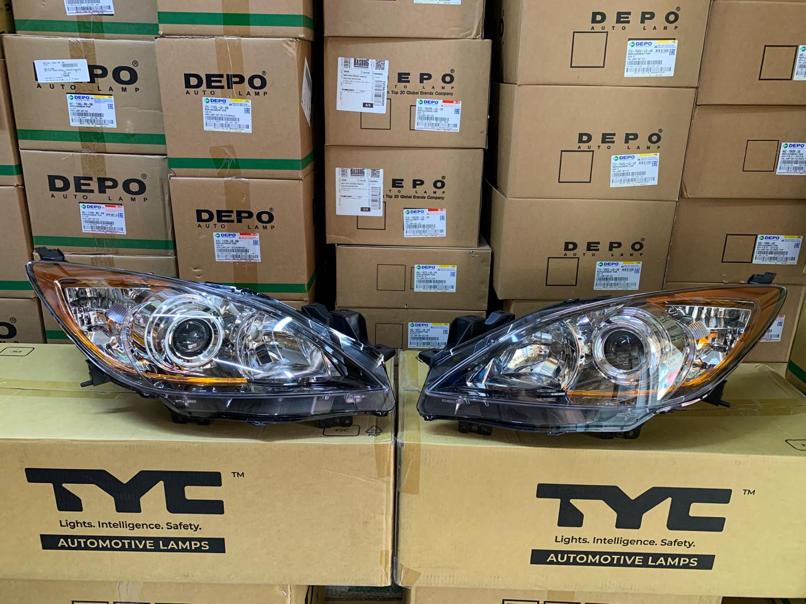MAZDA 3 BL SEDAN / HATCHBACK 2009-2013 ARASI TYC SAĞ VE SOL FAR TAKIM BBP2-51-0L0L / BBP2-51-0K0L