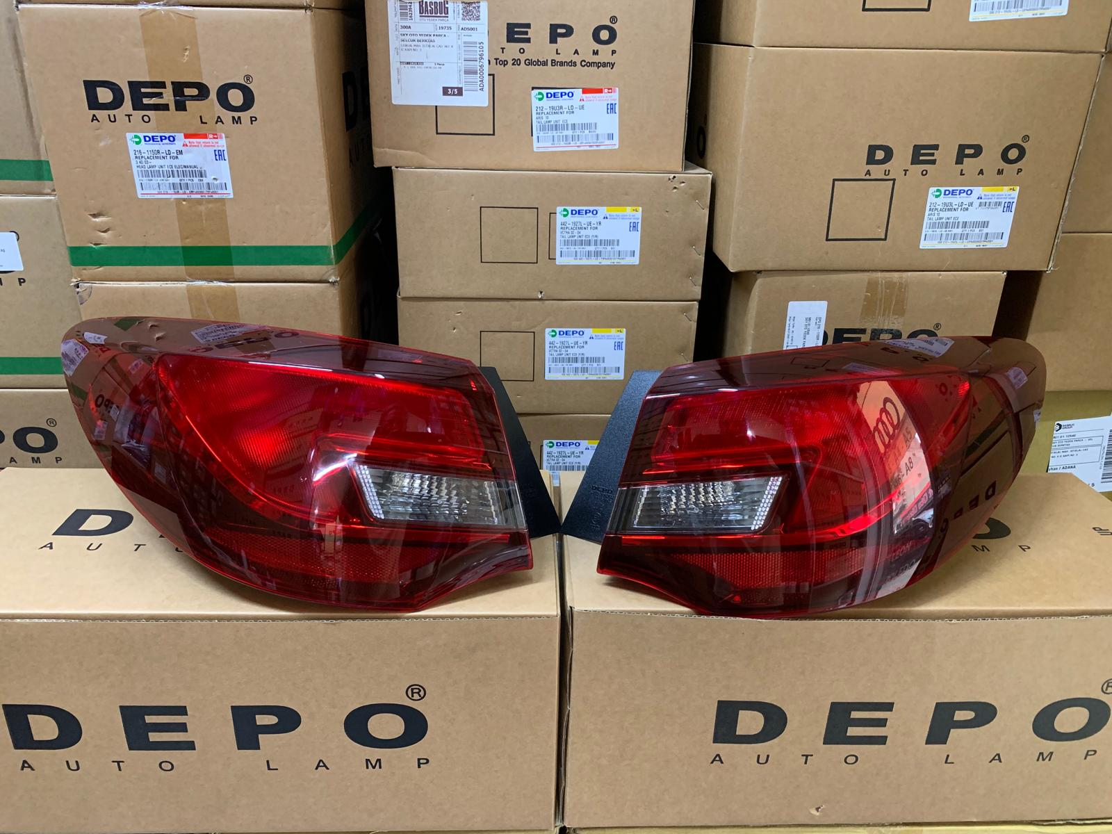OPEL ASTRA J SEDAN KASA 2013-2020 ARASI DEPO SAĞ VE SOL DIŞ STOP LAMBASI DUYSUZ 1222339 / 1222340