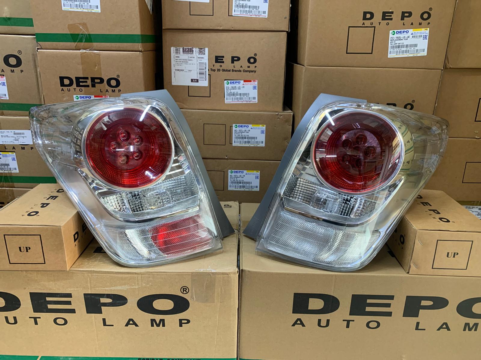 TOYOTA VERSO MAKYAJLI 2013-2018 ARASI DEPO LEDLİ SAĞ VE SOL STOP LAMBASI TAKIM 81561-0F130 / 81551-0F130