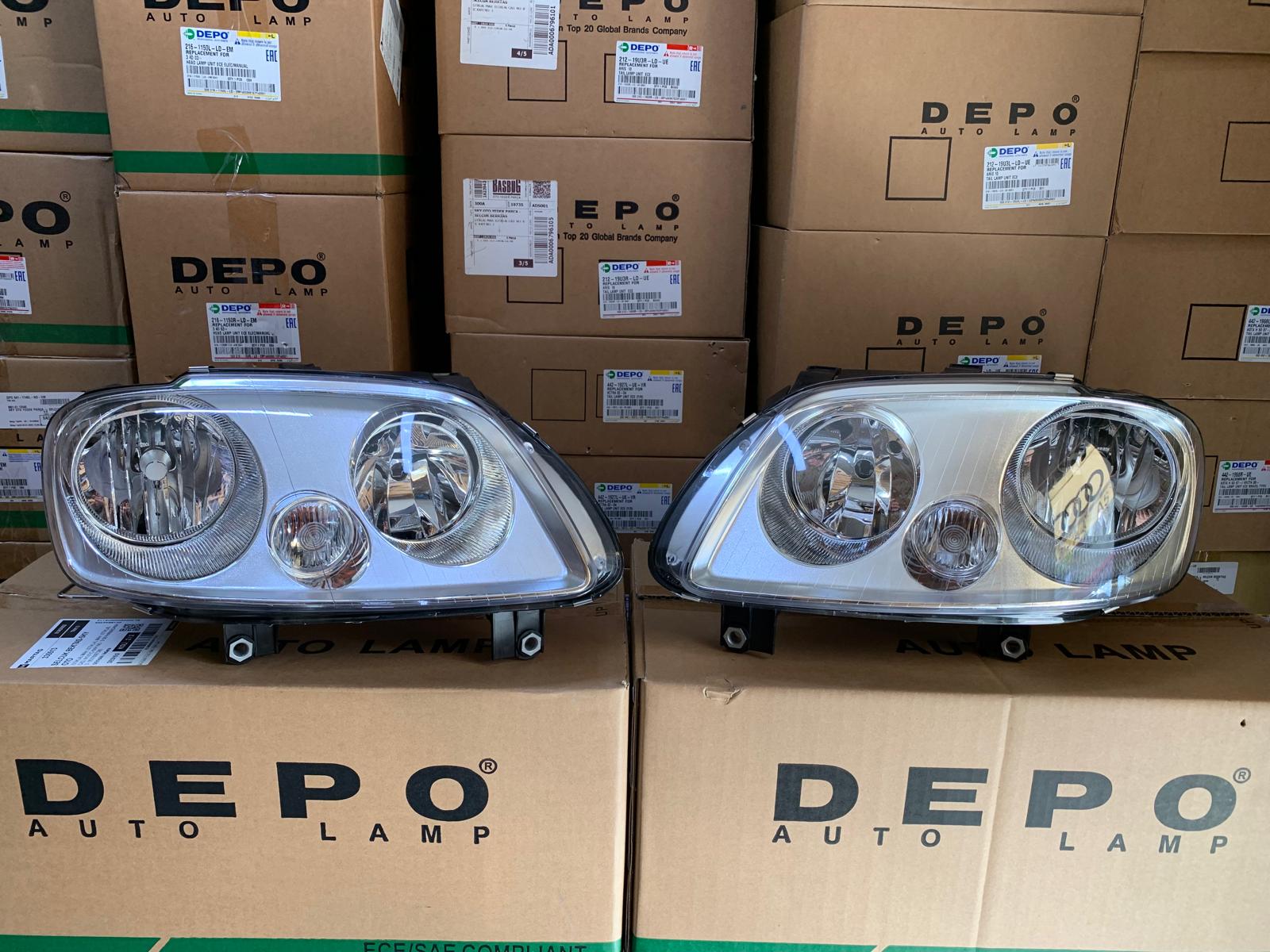 VW CADDY 2004-2010 ARASI DEPO SAĞ VE SOL FAR TAKIM 2K0941005D / 2K0941006D