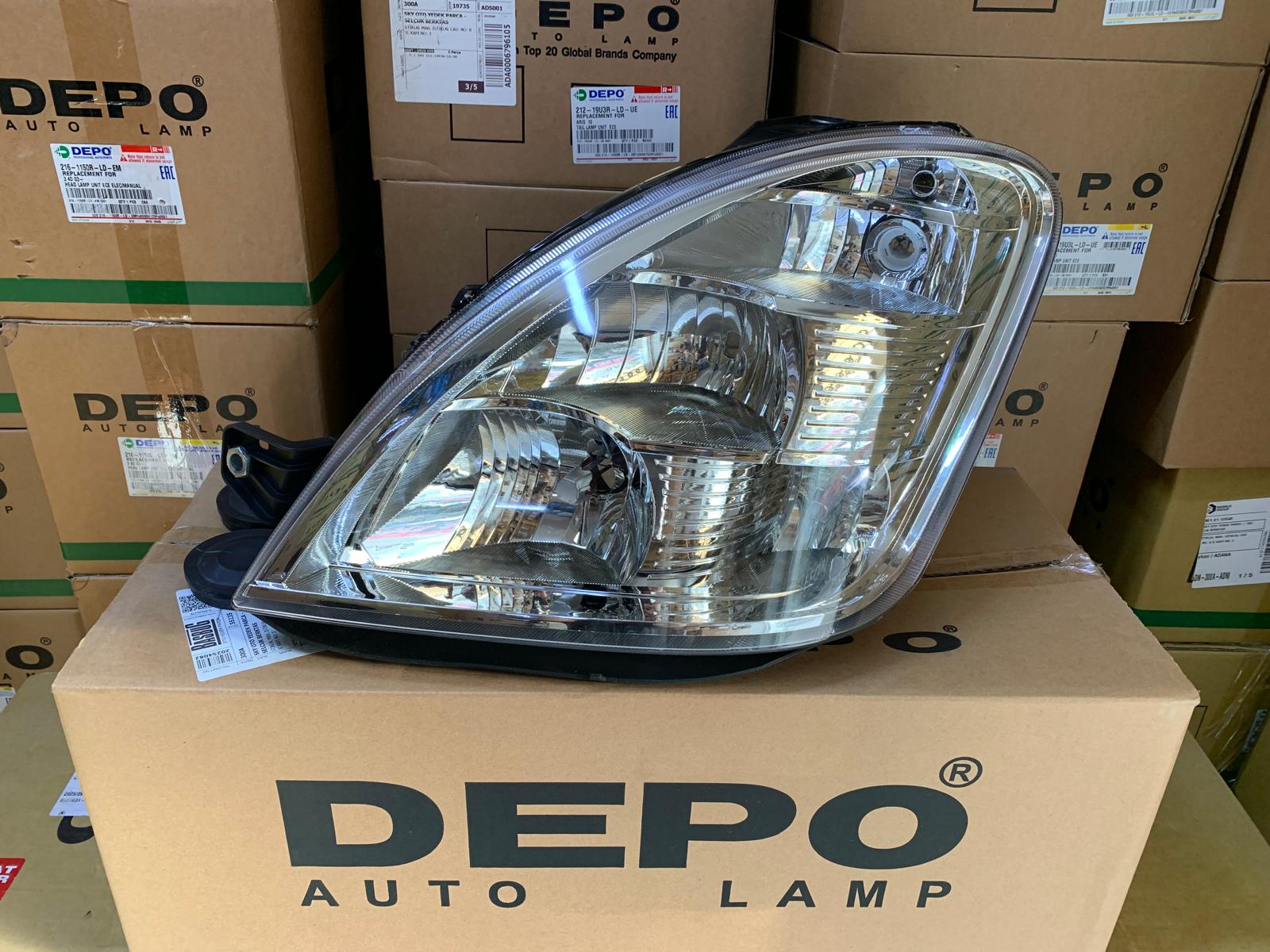 IVECO DAILY IV 2006-2011 ARASI DEPO SOL FAR H7 / H1 HALOJEN MOTORLU 69500013 / 663-1107L-LD-EM