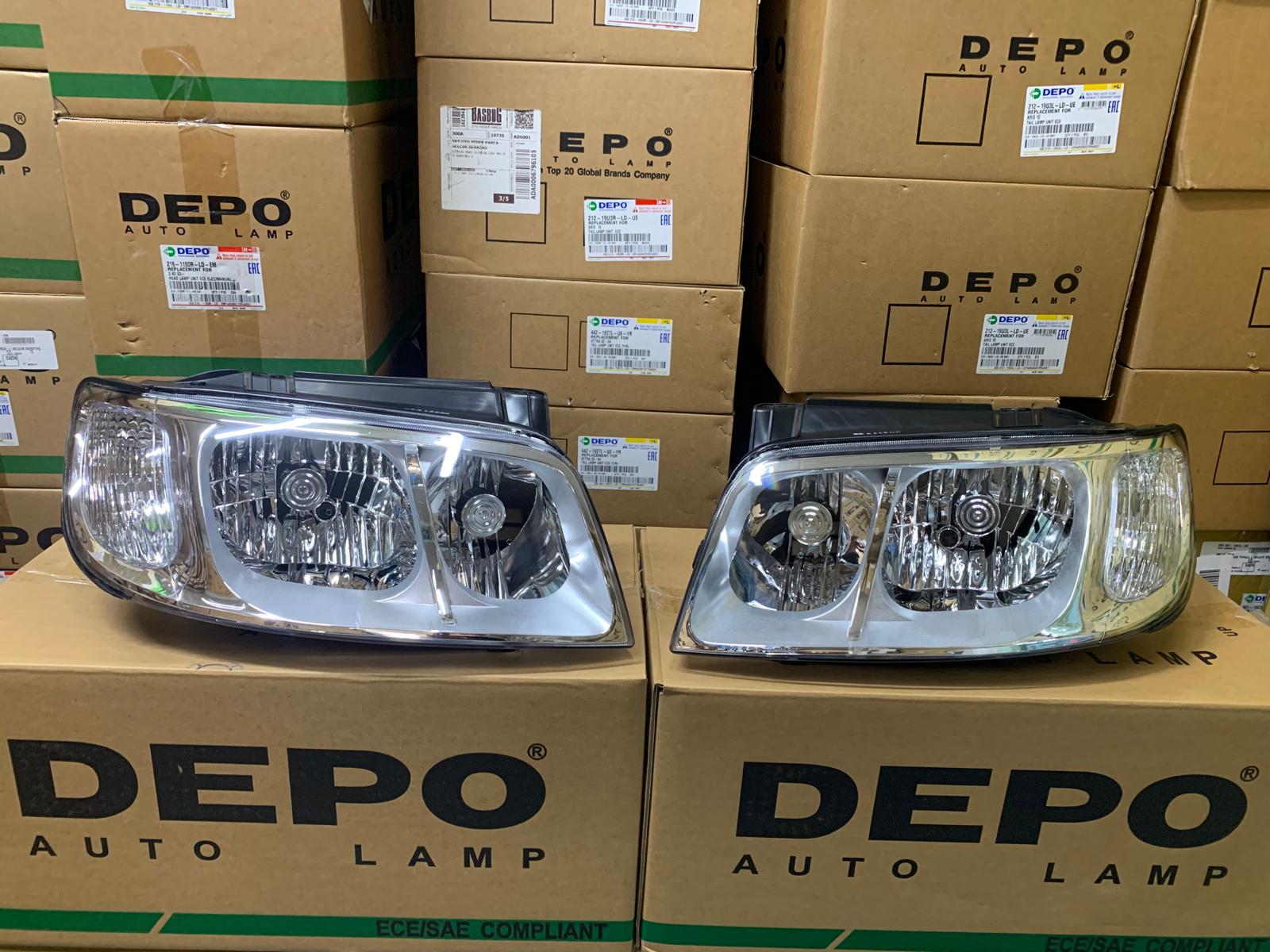 HYUNDAI MATRIX 2006-2008 ARASI DEPO SAĞ VE SOL FAR HALOJEN TAKIM 92110-17630 / 92120-17630