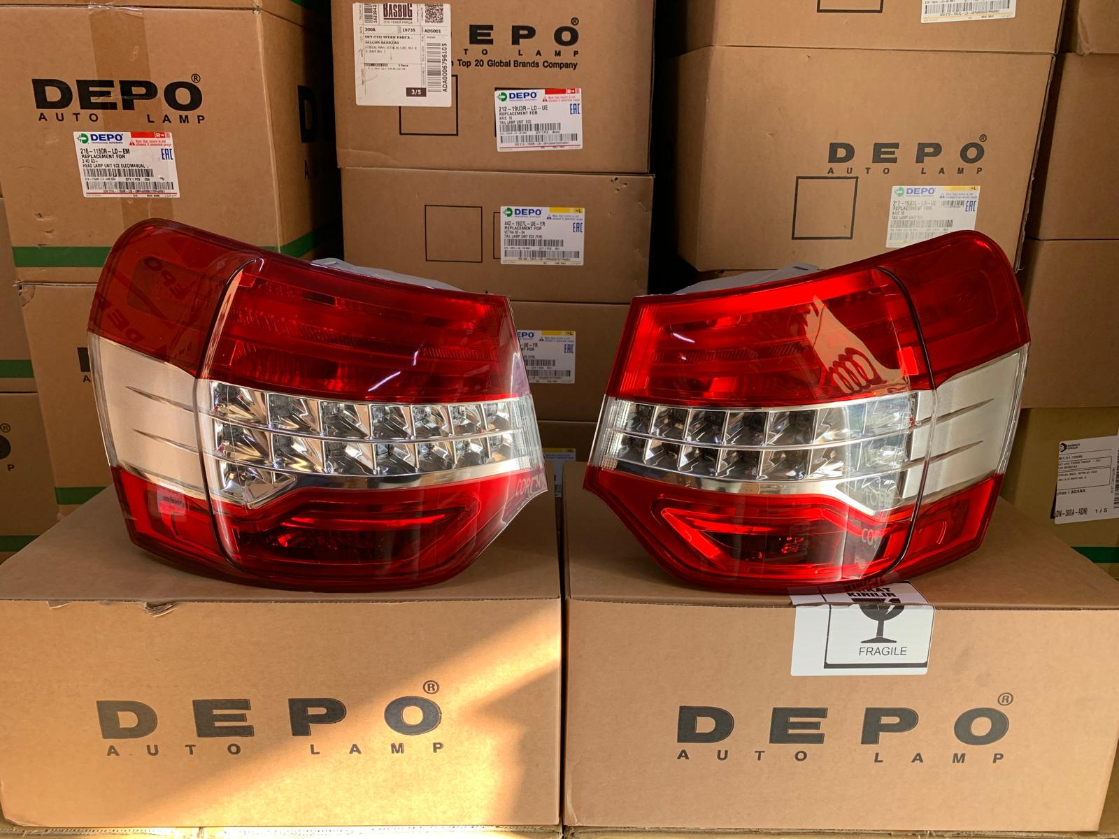 CITROEN C5 X7 2008-2011 ARASI DEPO SAĞ VE SOL DIŞ STOP LAMBASI BEYAZ 6350LS / 6351LS