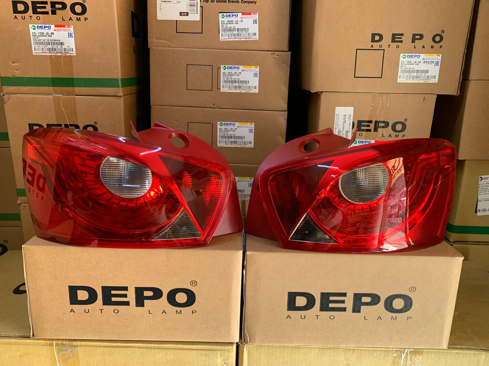 SEAT IBIZA 5 KAPI 2009-2012 ARASI DEPO SAĞ VE SOL STOP LAMBASI TAKIM 6J4945095H / 6J4945096H